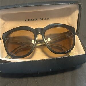 Leon Max Black Sunglasses.